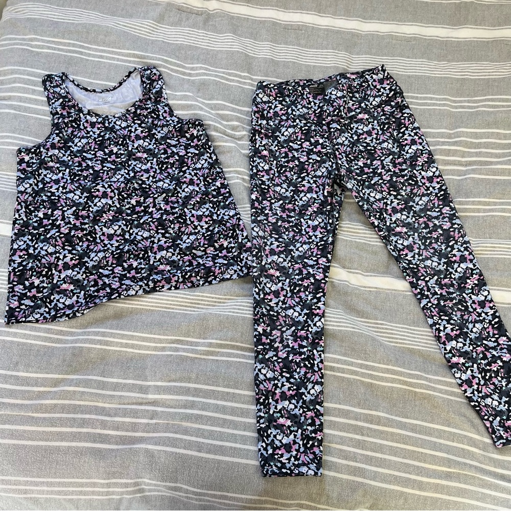 Colorful workout set